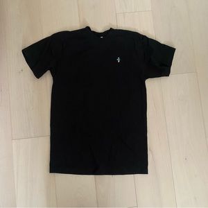 Black graphic tee